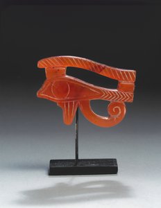Wedjat eye amulet (korneoli)